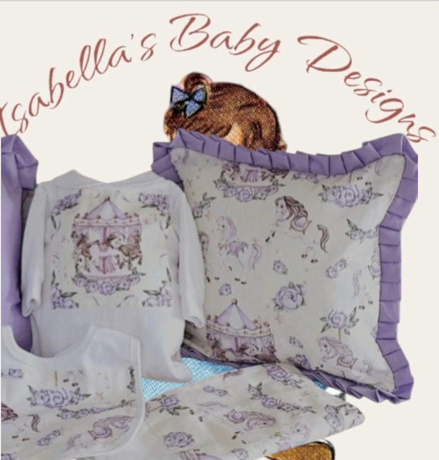 Lilac Carousel Set
