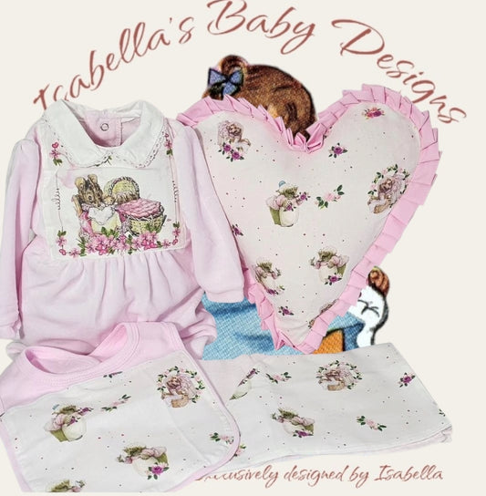 Hedgehog Pink Set